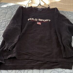 Polo by Ralph Lauren Men's Black Crewneck Sweater